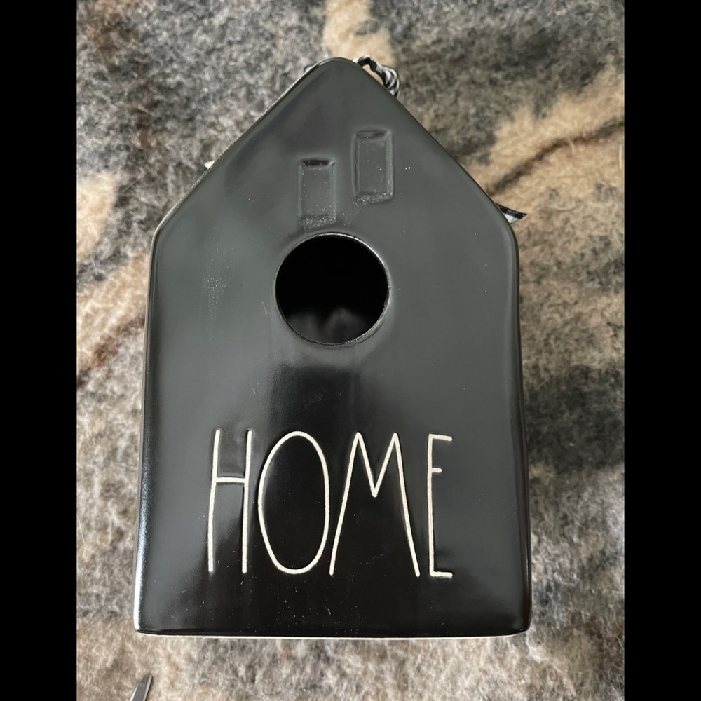 Rae Dunn home birdhouse